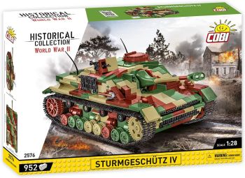 COB2576 - Panzer STURMGESCHUTZ IV - 952 Teile.