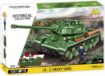 COB2578 - Panzer IS-2 heavy 3in1 - 1051 Teile