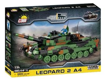 COB2618 - Deutscher Panzer Leopard 2 A4 - 864 Teile