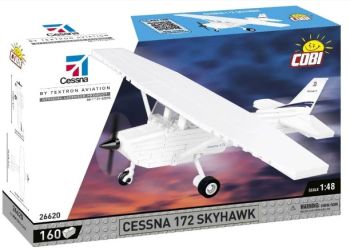 COB26620 - Flugzeug CESSNA 172 Skyhawk weiß - 160 Teile