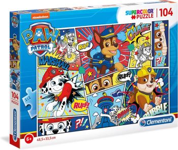 CLE27261 - Puzzle 104 Teile La Pat Patrouille