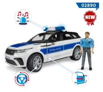 BRU2890 - RANGE ROVER Velar Polizei mit Polizeibeamten