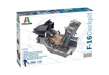 ITA2990 - F-16 Cockpit zum Zusammenbauen und Bemalen