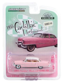 GREEN30396 - CADILLAC Fleetwood Séries 60 1955 Rose in Blisterverpackung.