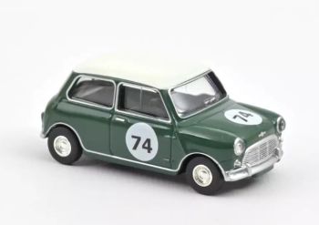 NOREV310525 - MINI COOPER S 1964 Mandelgrün mit Nummer 74