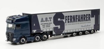 HER314381 - DAF XF SSC Euro 6 6x4 mit Planenauflieger 4 Achsen A.S.T./FERNFAHRER