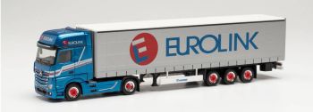 HER314855 - MERCEDES ACTROS GIGASPACE 4x2 GARDINENPLANEN SATTELZUG EUROLINK