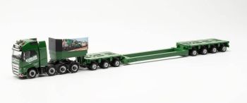 HER315845 - VOLVO FH 16 GL XL 2020 8x4 mit Tiefbett 7-Achser KUBKER