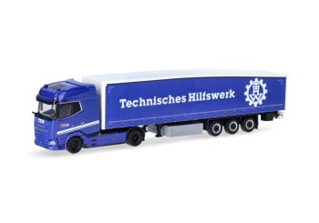 HER317764 - DAF XG 4x2 mit 3-Achs-Anhänger HILFSWERK