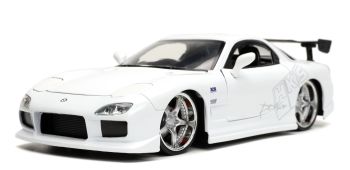 JAD32607 - MAZDA RX-7 Wide Body 1993 Weiss FAST & FURIOUS