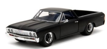 JAD34413 - CHEVROLET el Camino 1967 schwarz FAST & FURIOUS