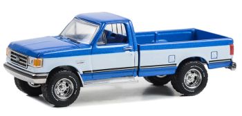 GREEN35270-D - FORD F-150 XLT Lariat 1988 Blau aus der ALL-TERRAIN-Serie in Blisterverpackung.