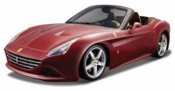 BUR36022DRO - FERRARI California T Open dunkelrot - schwarzes Kleid.