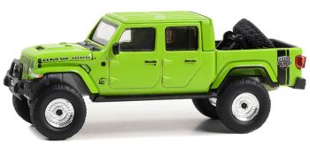 GREEN37290-F - JEEP Gladiator Custom Hellephant 2021 grün aus der Serie BARRETT JACKSON in Blisterverpackung.