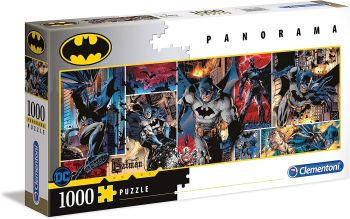 CLE39574 - Puzzle 1000 Teile Panorama Dc Comics BATMAN