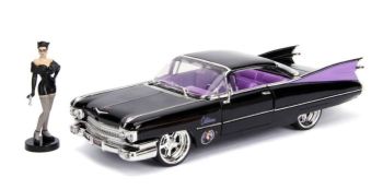 JAD30458 - 1959 CADILLAC Deville Coupe mit Cat Woman Figur