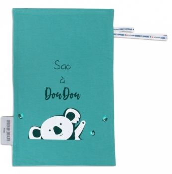 DC3767-2 - MY SAC A DOUDOU aus Baumwolle - lustiges Blau