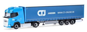 HER318495 - DAF XG 4x2 mit Plankenanhänger 3-achsig CTJ - JANSSEN