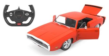 JAM402116 - DODGE Charger R/T 1970 Rot Funkferngesteuert.