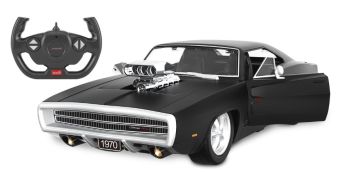 JAM402117 - DODGE Charger R/T 1970 Schwarz Ferngesteuert