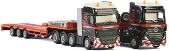 WSI410103 - MERCEDES-BENZ MP4 BigSpace 6x4 mit VOLVO FH4 Globetrotter XL 8x4 mit 6-Achs-Pritsche MAMMOET.