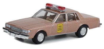 GREEN43010-B - CHEVROLET caprice 1987 Iowa State Police aus der HOT PURSUIT-Serie unter Blister.