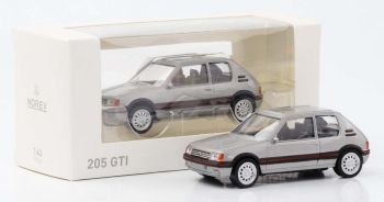 NOREV430201M - PEUGEOT 205 GTI 1992 Silber aus der Youngtimers-Reihe