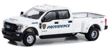 GREEN46120-E - FORD F-350 2018 der Rhode Island Police aus der DUALLY DRIVERS-Serie in Blisterverpackung.