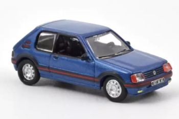 NOREV471729 - PEUGEOT 205 GTI 1990 Miami-blau - PEUGEOT 205 GTI 1990 Miami-blau.