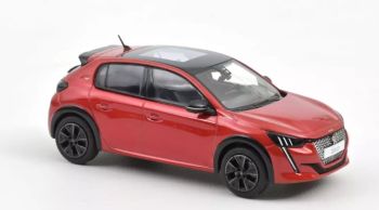 NOREV472836 - PEUGEOT 208 GT Pack 2022 Rood Elixir