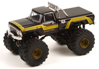 GREEN49100-B - FORD F-250 1979 WAR MASTER aus der Serie KING OF CRUNCH in Blisterverpackung.