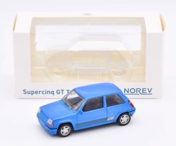 NOREV510540 - RENAULT SuperCinq GT Turbo PhII 1988 Metallic-Blau - Jet-Car