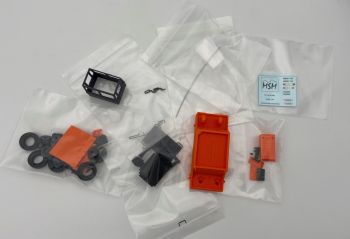 MSM5311/01 - Gummiradwalze HAMM GRW 18 - Modell im KIT