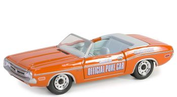 GREEN54100-F - DODGE Challenger 1971 Orange aus der GARBAGE PAIL KIDS-Serie in Blisterverpackung