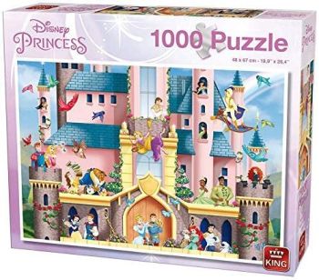 KING55917 - 1000 Teile Puzzle Disney Princess Der magische Palast