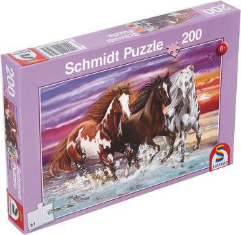 SCM56356 - Puzzle 200 Teile Tio von Pferden