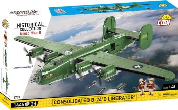 COB5739 - Konsolidiertes Militärflugzeug B-24D Liberator – 1445 Teile