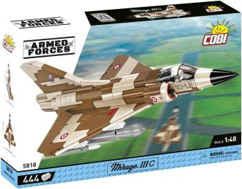 COB5818 - Militärflugzeug MIRAGE IIIC – 444 Stück