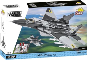 COB5840 - Militärflugzeug MIG-29 UKR/PL – 550 Stück