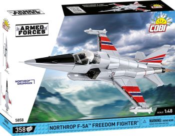 COB5858 - NORTHROP F-5A Freedom Fighter Militärflugzeug – 358 Teile