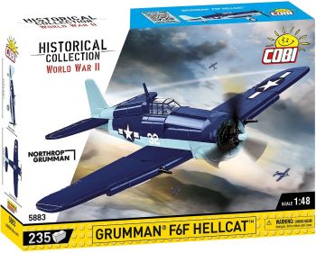 COB5883 - Militärflugzeug Grumman F6F Hellcat - 235 Teile