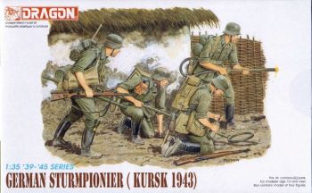 DRA6024 - Deutscher Sturmpionier - Kursk 1943 zum Zusammenbauen und Bemalen