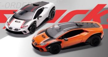 SPAYCOMBO64009 - LAMBORGHINI Huracan Sterrato Combo Set weiß und orange