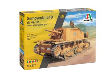 ITA6477 - Semovente-Panzer L40 da 47/32 zum Zusammenbauen und Bemalen