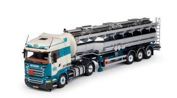 TEK68699 - SCANIA R13 4x2 mit 3-achsigem Tankanhänger OUDEN TANK TRANSPORT