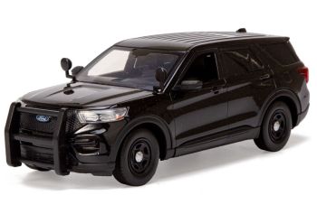 MMX76990NOIR - FORD Police Interceptor Utility 2022 Schwarz.