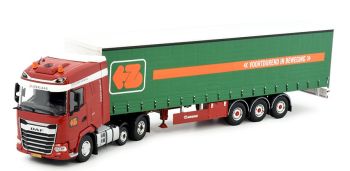 TEK83564 - DAF XG 4x2 mit 3-Achs-Anhänger Transport ZIJDERLAAN