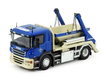 TEK85011 - SCANIA P 4x2 Abrollkipper mit Absetzkipper KIBAG