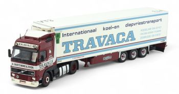 TEK85998 - VOLVO FH01 Globetrotter 4x2 mit Kühlanhänger 3 Achsen TRAVACA