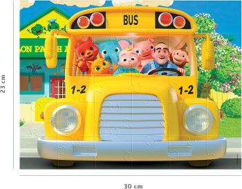 NAT861569 - 30-teiliges Puzzle Im Bus von COCOMELON